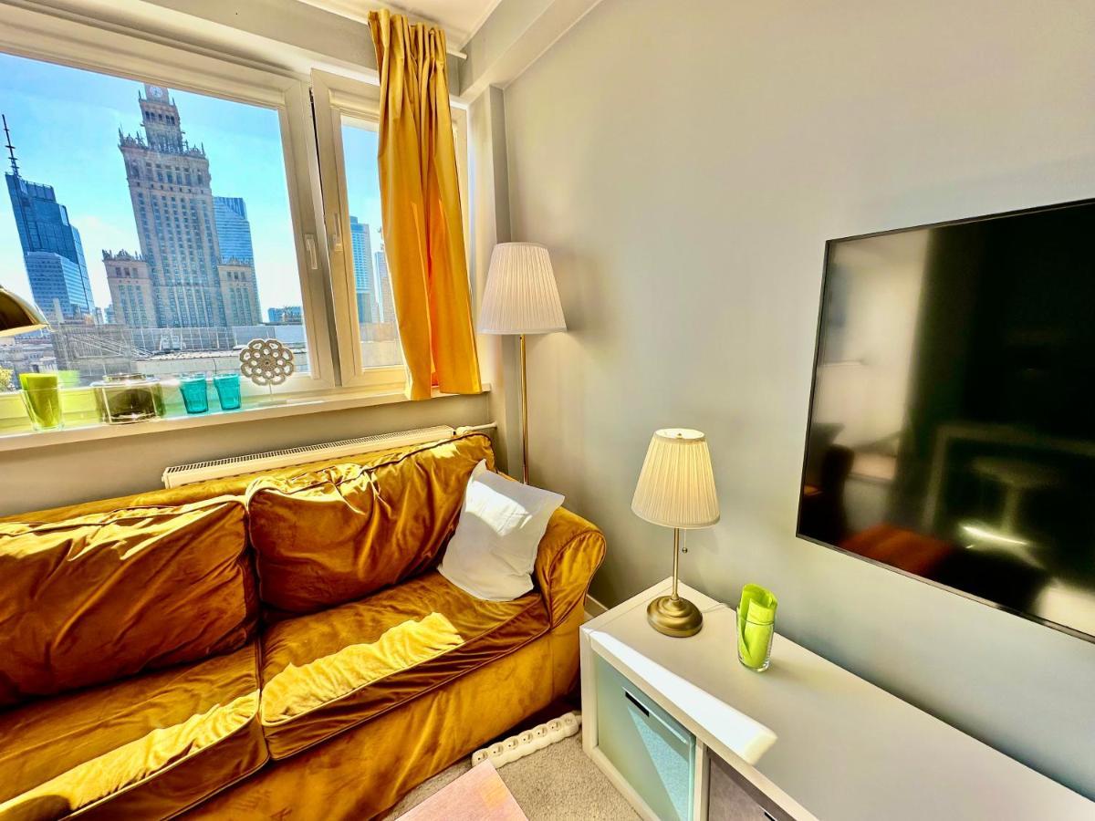 Gold 2 King Size Bed, Metro X2 Free Wifi, 50'Tv Netflix, Hbo, Appletv+ Apartment Warsaw Luaran gambar