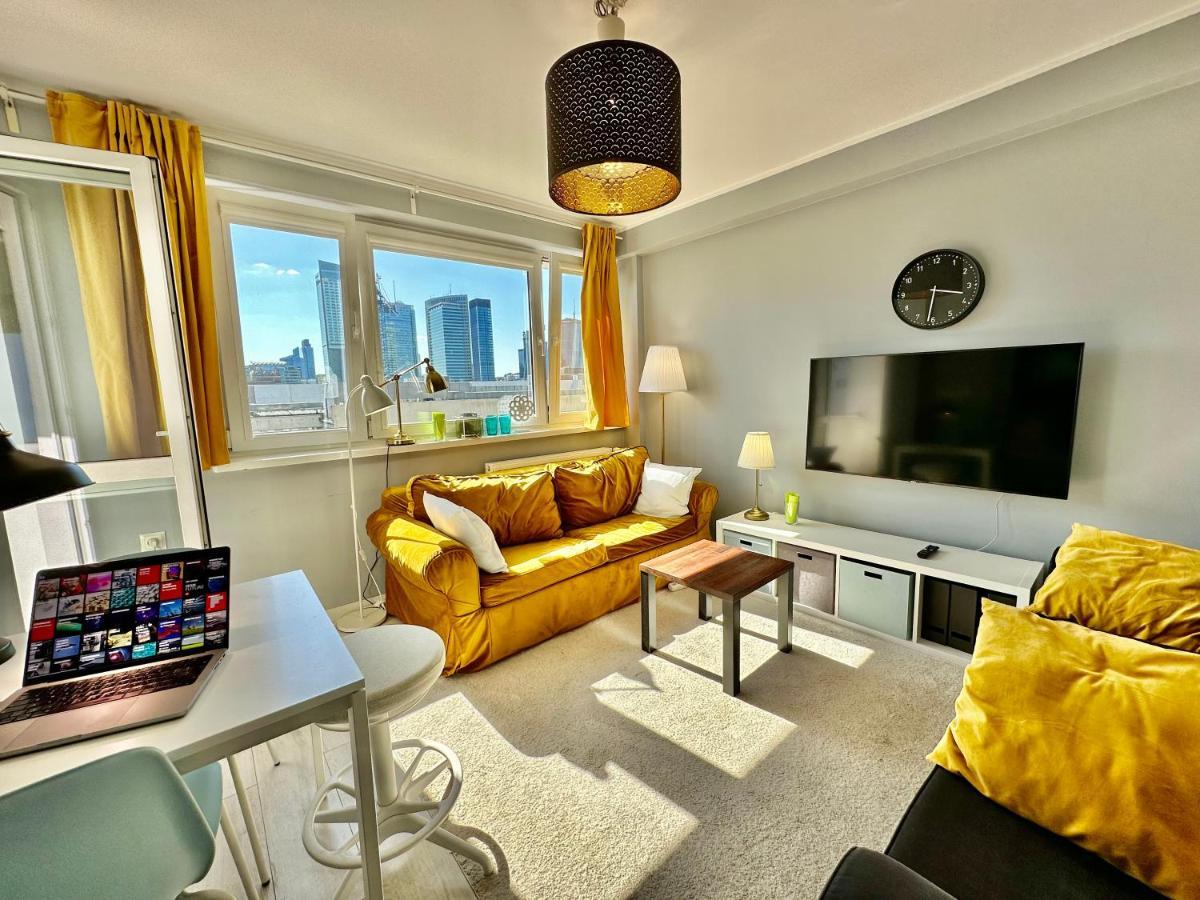 Gold 2 King Size Bed, Metro X2 Free Wifi, 50'Tv Netflix, Hbo, Appletv+ Apartment Warsaw Luaran gambar