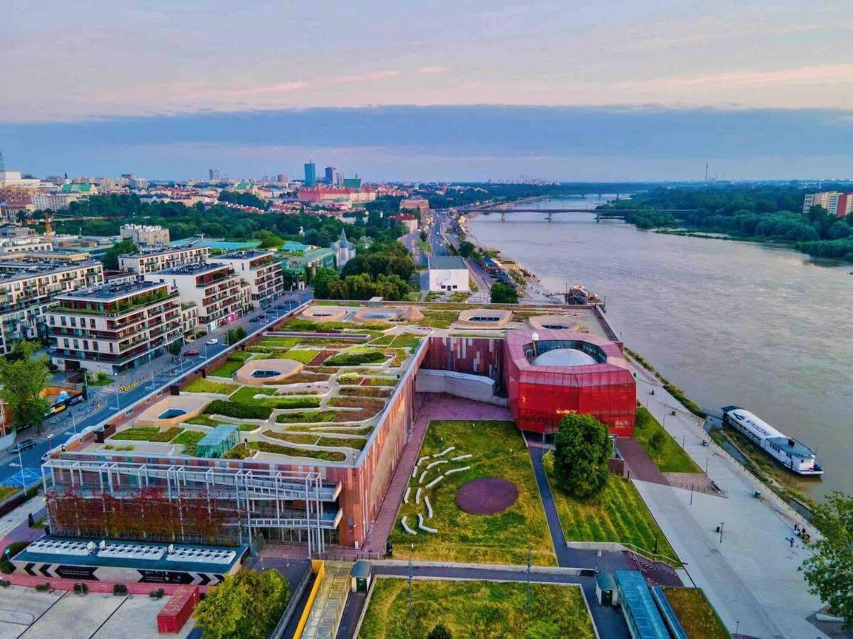 Gold 2 King Size Bed, Metro X2 Free Wifi, 50'Tv Netflix, Hbo, Appletv+ Apartment Warsaw Luaran gambar