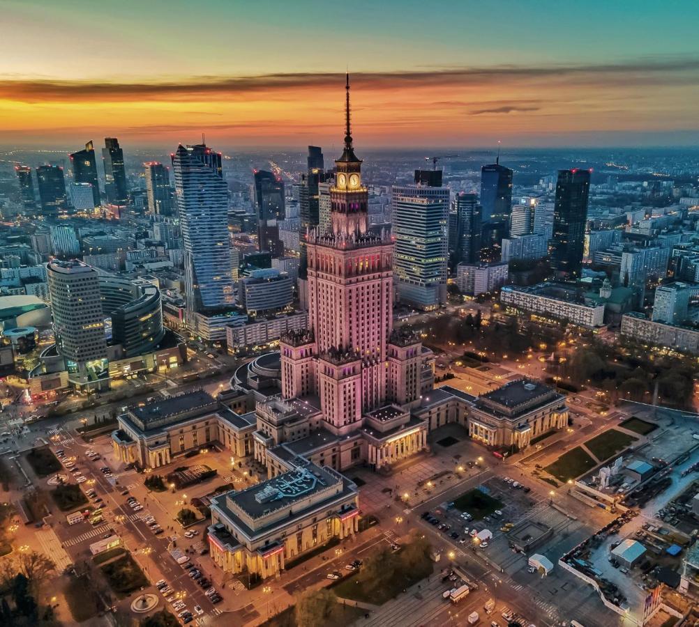 Gold 2 King Size Bed, Metro X2 Free Wifi, 50'Tv Netflix, Hbo, Appletv+ Apartment Warsaw Luaran gambar