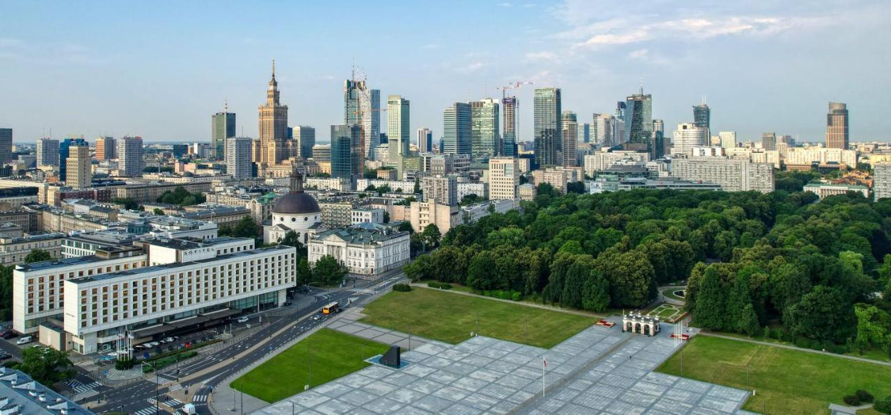 Gold 2 King Size Bed, Metro X2 Free Wifi, 50'Tv Netflix, Hbo, Appletv+ Apartment Warsaw Luaran gambar